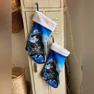 BATMAN Superhero Christmas Stockings (2 included)